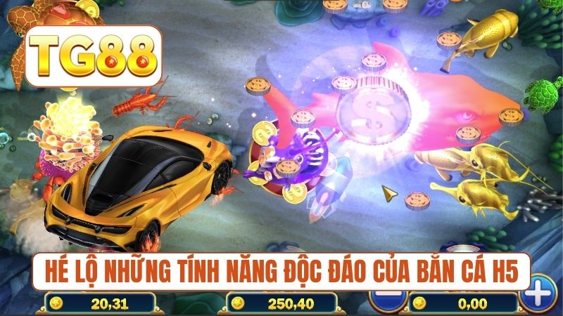 Hé lộ những tính năng độc đáo của bắn cá H5